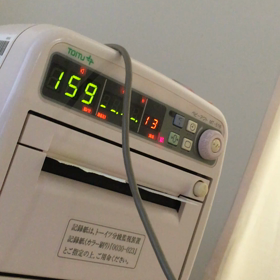 27週　完全破水で入院の画像