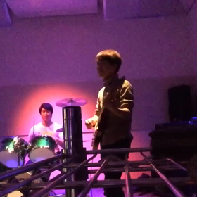 ライブ前のスタジオの画像