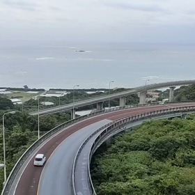 ニライカナイ橋 ＆ 喜屋武岬　：沖縄　の画像