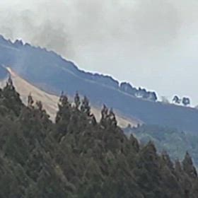 曽爾高原の山焼き？の画像