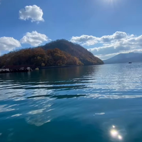 秋の北海道旅行✈️  紅葉の画像