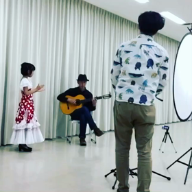 岐阜市でフラメンコ☆娘踊る＆私ギター^ ^各務原市にて。の画像