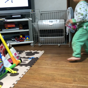 くるくる回ってます(^。^;)の画像