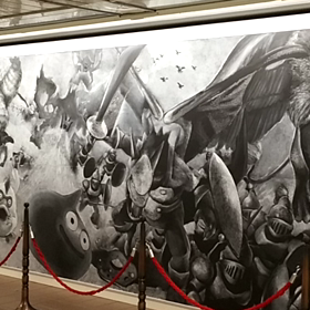 † ドラクエ黒板アート †の画像