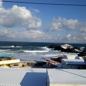 冬の日本海の画像