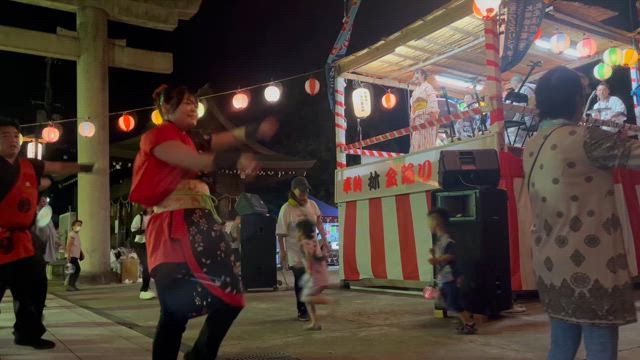7月20日 伴林氏神社盆踊り大会@伴林氏神社の記事動画