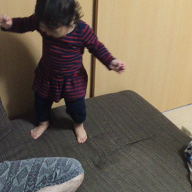 じゃんけん出来たよ！の画像