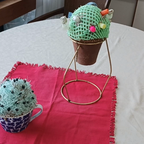 サボテンを作りましたの画像