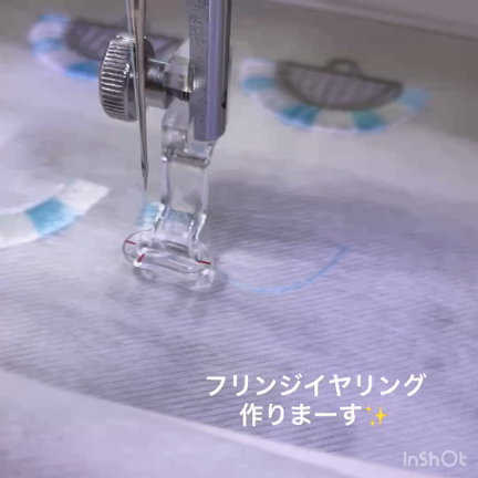 フリンジタッセルイヤリング作りました✨の記事動画