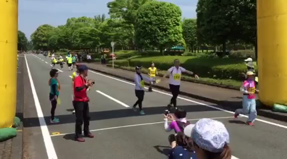 【益城町ジョギングフェアでも舞う】の記事動画
