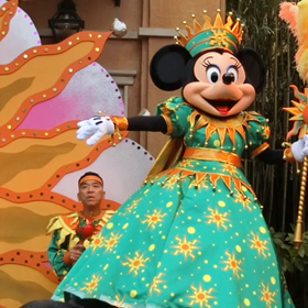フルートでディズニーランド気分の画像