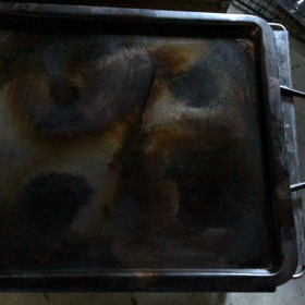 尾上フォールディングBBQコンロ用の鉄板の画像