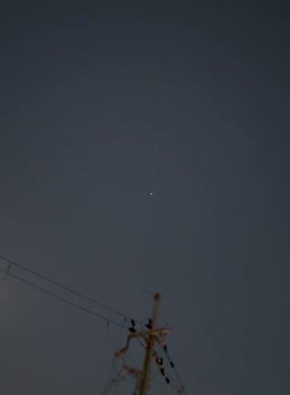 ISS きぼう　見れましたの記事動画