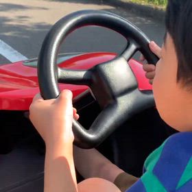 あい君初めてのゴーカートの画像