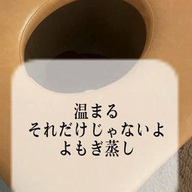 温めるそれだけじゃないよ　よもぎ蒸しの画像