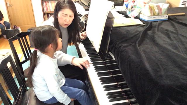 年中さんレッスンの一コマの記事動画