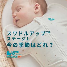 プレミアムスワドル Love To Dreamのスワドルアップ！ 今の季節はどれ？の画像