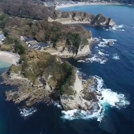 「上空より守谷海岸の巻」の記事動画