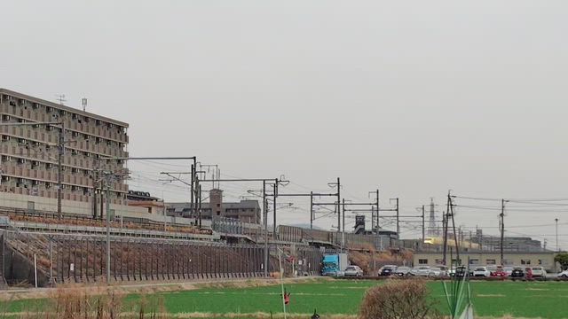 ３月２日　ドクターイエロー　こだま検測　三河安城入線（動画）の記事動画