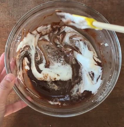 ※オススメです！！【バレンタインに】ふわシュワとろける食感！フライパンで半熟ガトーショコラの記事動画
