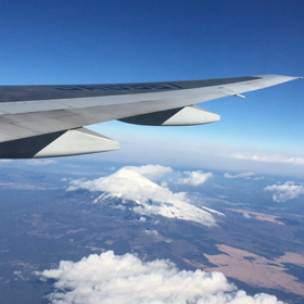 今年の初富士・上空ですの画像