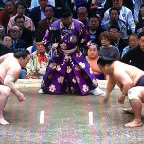 春場所五日目の画像