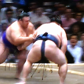 秋場所二日目の画像