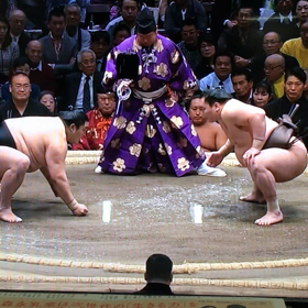 初場所10日目の画像