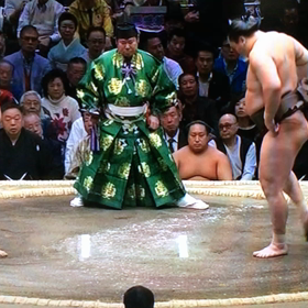 初場所9日目の画像