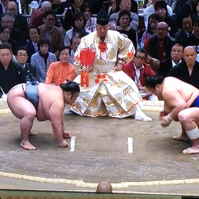 春場所4日目の画像