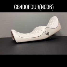 CB400FOUR(NC36) シート張替え！の画像