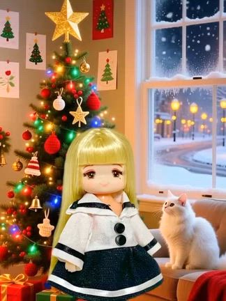 クリスマスイブです～リラックマと手縫いドール服などの記事動画