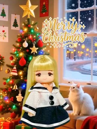 クリスマスイブです～リラックマと手縫いドール服などの記事動画