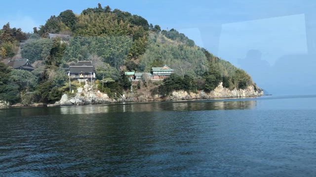琵琶湖竹生島！弁財天と龍神様のおわす島へ♥の記事動画