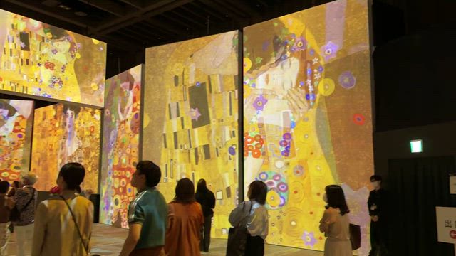 クリムト・アライブ　東京展に行ってきた♪の記事動画