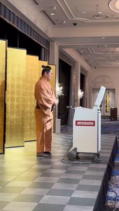 令和７年大相撲初場所 武隈部屋 千秋楽祝賀会の司会の記事動画