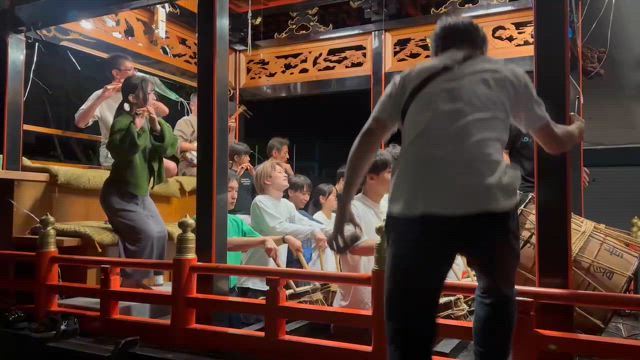 LIVE中継明け方まで!!【日本三大囃子】【花輪囃子】/ひと夏の賑い！これからの記事動画