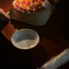 京都で誕生日を祝ってもらいましたの画像