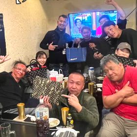 地元で忘年会の画像