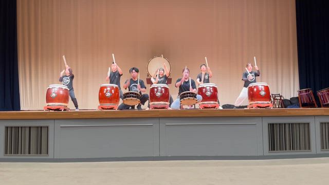 流通科学大学 和太鼓部を訪問の記事動画