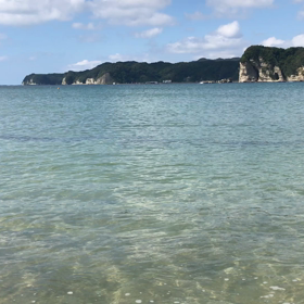 誰もいない海の画像