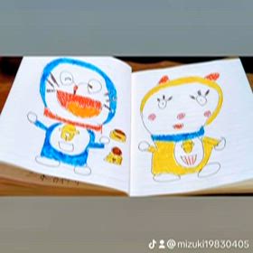 下手な私がドラえもんとひなまつりを完璧に仕上げましたの画像