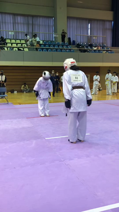 空手の大会に出場してきました。　　子供が。の記事動画