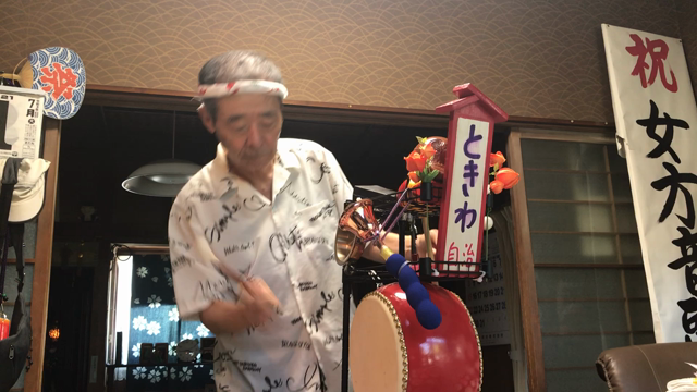 ときわ自治会--チンドン屋の練習風景ですの記事動画