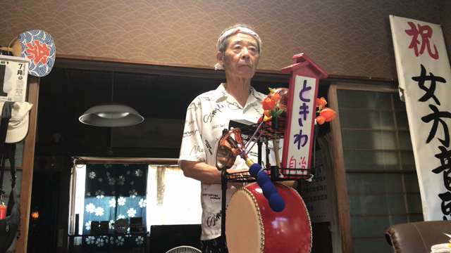 ときわ自治会--チンドン屋の練習風景ですの記事動画