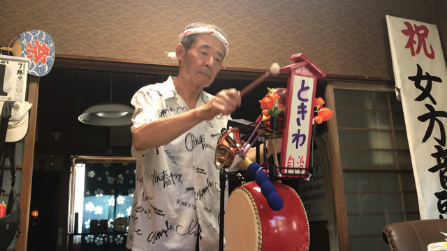 ときわ自治会--チンドン屋の練習風景ですの記事動画