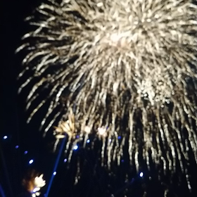 ド派手にいった花火！の画像