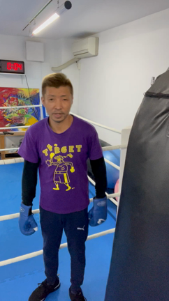 ボクシング指導編【サンドバッグ打ち】の記事動画