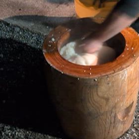 最後５回目搗きますの画像
