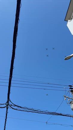昨日のお話し　9月19日　ブルーインパルスかっこいいってばの記事動画